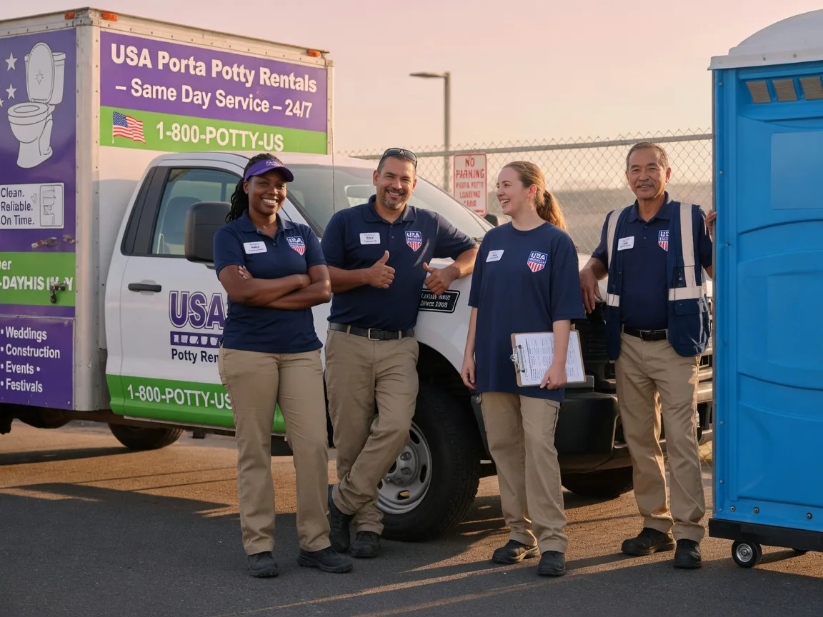 Porta Potty Rental company in Jeffersonville, GA